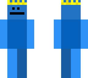 blue guy really nice yay