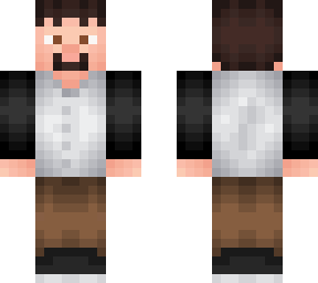 my friend drew a minecraft character so i made it into a skin :d