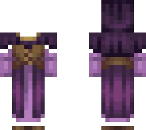 renaissance dress and cowl ob 1.2 purple