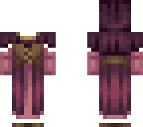 renaissance dress and cowl ob 1.3 berry