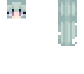 silver hair and purple eyes base