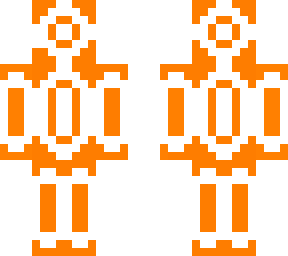 cube 30 geometry dash orange and white