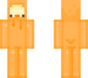 duck in orange onzie