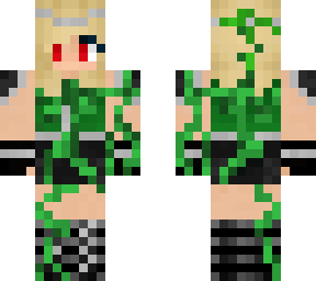 female forest warrior