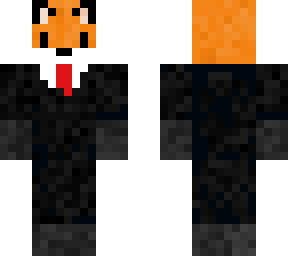 fox with suit