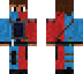 red and blue guy