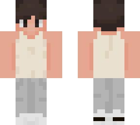 tank top and sweatpants