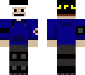 zombie apocalypse survivor with police helmet
