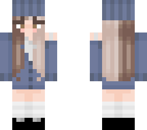 blue cute sweater
