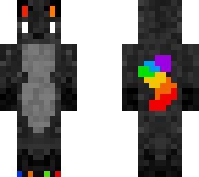 colorful wolf