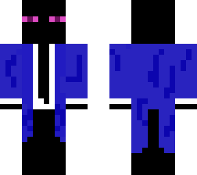 enderman blue suit