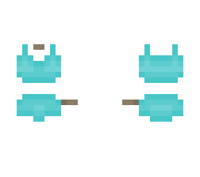 teal\cyan swimsuit outfit base