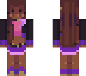 clawdeen wolf x | Minecraft Skin