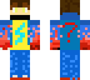 sanju gaming 3712 official minecraft skin 1