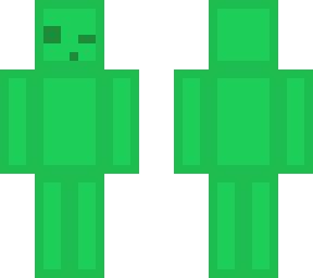slime cube with lazy eye (with effects)