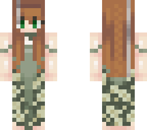 green dress