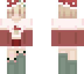 mushroom frog girl repost