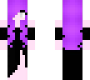 pastel girl - black dress
