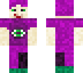 purple man