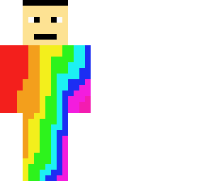 rainbow skin