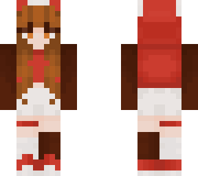 red panda girl
