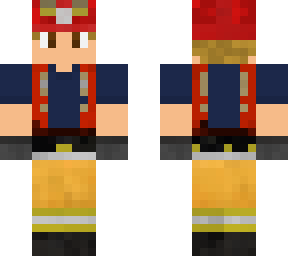 fireman with helm