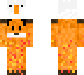 fox holding goose