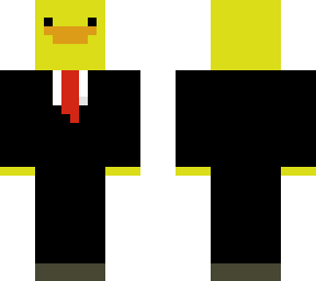 duck in a suit