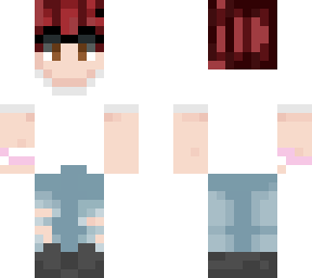 main white shirt