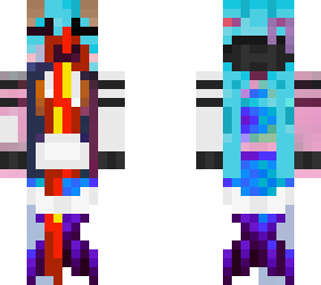 twin fantasy hotdog mermaid furry tvgirl maid miku