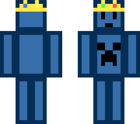 blue creeper king guy