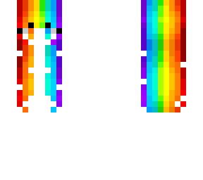 female hb - long neon rainbow v3