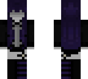 girl ghost purple hair
