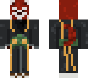 red panda in a kimono