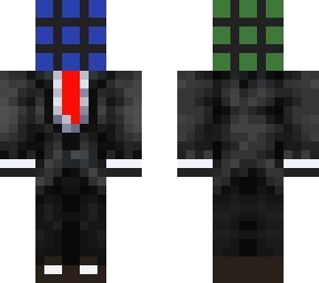 rubiks cube in a suit