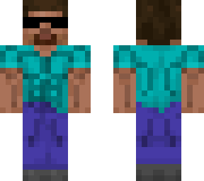 strong steave with glasses