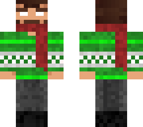 winter brian (green sweater)