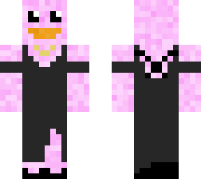 woman duck