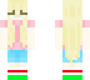 .... blond half