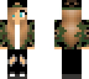 camo girl
