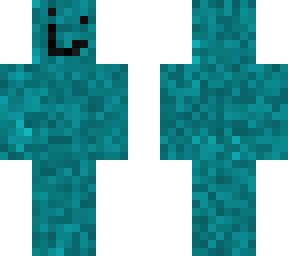 cyan blob skin