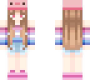 gamer girl with axolotl
