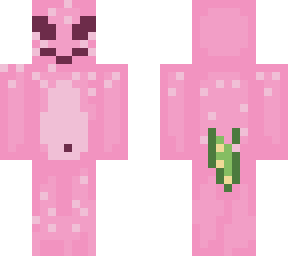 pink little alien aligator thing from venus i meann normel girl