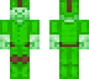 bedwars green steve