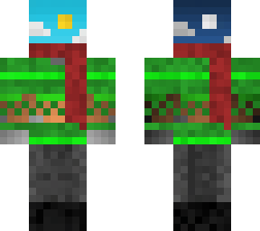 og chunk skin with winter clothing