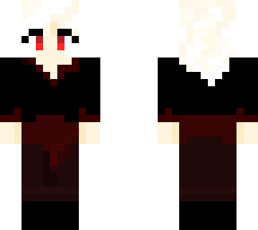 white haired character