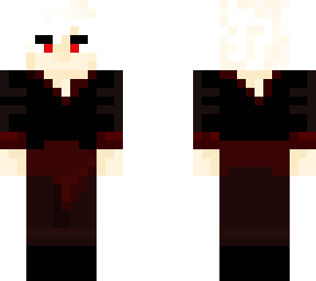 white haired male