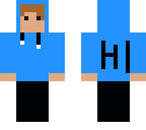 blue hood guy