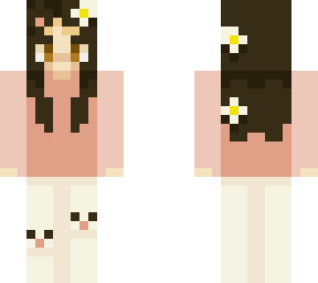girl with dark brown hair