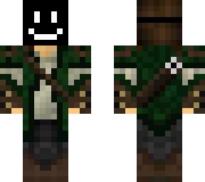 green hunter ( with smiley j mask )